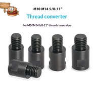 sun Professional Grade Angle Grinder Adapter M10 M14 5/8-11 Thread Converter Connector for Construct