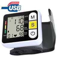 Digital Wrist Monitor Medical Upper Arm Sphygmomanometer Automatic Tonometer Tensiometro Blood Press