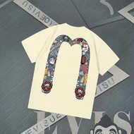 T-shirt Evisu/T-shirt Uniseks Evisu T-shirt bercetak T-shirt mewah Home Punk 9KGH