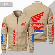 Honda HRC Logo Jacket Large Size Motorcycle Men's Sports Trendy Leisure Car Logo Jacket