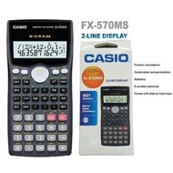 100% ORIGINAL(READY STOCK) FX -570MS Scientific  Calculators