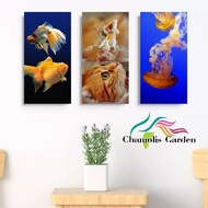 Fish wall decoration wooden poster Home Decoration Chamolis Display OK143