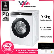 Samsung 9.5KG Front Load Washer Washing Machine Inverter (WW95T534DAE) Mesin Basuh Auto/洗衣机 WW95T534DAE/FQ