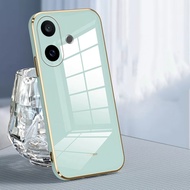 Phone case Vivo iqoo Z10R Soft Transparent Plating Antioxidant Clear Back Cover Vivo iqoo Z10 R Case