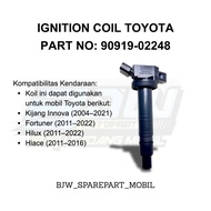 IGNITION COIL TOYOTA INNOVA FORTUNER HILUX HIACE 90919-02248
