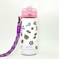 AQUARECHARGE 系列 Tritan 600毫升水壺連彈力斜背帶 - 寵物