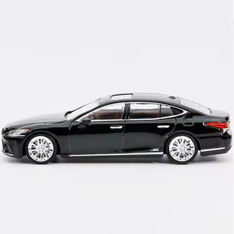 Diecast 1:64 Scale LS500 Car Model Collection Alloy Trolley Simulation Car Model Collection And Disp