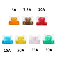 Micro micro Plug Fuse DX Motorcycle Car Electric Bicycle 5A 7.5A 10A 15A 20A 25A 30A