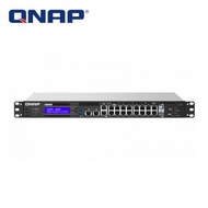 QNAP 威聯通 QGD-1602P-C3758-16GB 16埠 Guardian L2 網管型 PoE 10/2.5GbE交換器