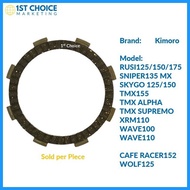▧ ◵ KIMORO Clutch Lining RUSI /SNIPER135 MX /SKYGO /TMX /XRM110 /WAVE100 /WAVE110 /WOLF125 / CAFE R