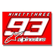 FLAG MM93 Apinestars NinetyThree Stars Logo/NEWEST LINE UP25/26