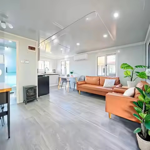 Quickly Installed 20ft 40ft Prefab Folding Home Fabricated Living Container Mobile House Granny Flat