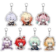 Honkai Star Rail Chibi Acrylic Aglaea Castorice Phainon Mydei Anaxagoras Tribios Hyacinthhia Keychai