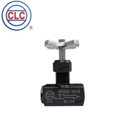 BL-04For Taiwan CLC Pin valve Pressure Gauge Valve Pressure Gauge Switch Stop Valve Throttle valve A