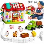 Montessori Toys for 1 Year Old Boy Girl, Toddler Busy Board Toys 1 Year Old | Farm Animals for Toddl