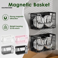 [CF] Corrosion-resistant Magnetic Organizer Magnetic Basket for Fruits and Vegetables Multifunctiona