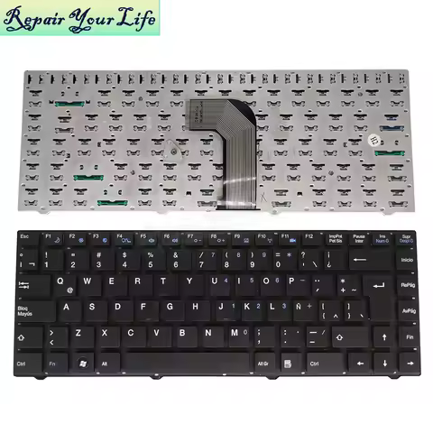 PT-BR Portuguese Brazilian Brazil LA/Latin Spanish Keyboard for ADVANCE VIT M2421 P1400 EXO VB40 MB4