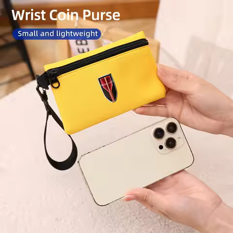 Car Logo ID Credit Bank Card Holder Wallet Small Money Case Car Logo Wallet Coin Purse Card Bag For 