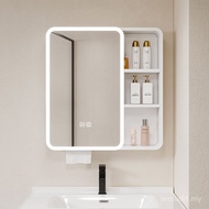 Space Smart Bathroom Mirror Toilet Lighting Wall Mirror Cabinet Storage Independent Arc Beauty Locke