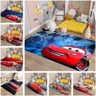 Cars McQueen Motorway Mat Road Rug Carpet for Living Room, Car Rug, Floor Carpet, Kids Room Runner, 