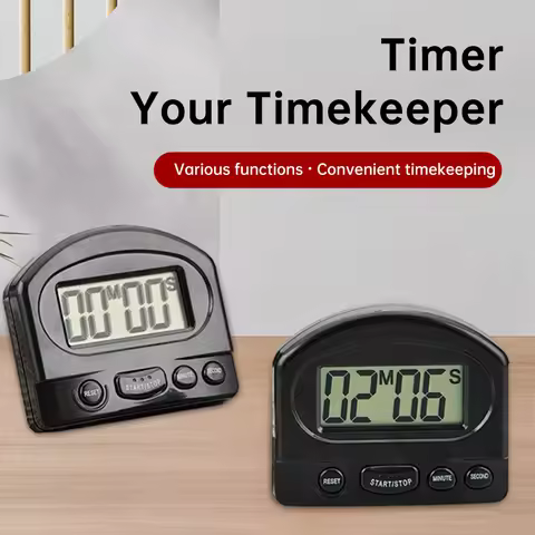 Digital Timer Reminder Timer Count Down Kitchen Timer 4 Button Mini Electronic Timer for Kitchen Bak