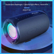 COD ZEALOT Portable Bluetooth Active Speaker 10W Waterproof IPX6 S61 / speaker outdoor super full b