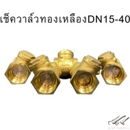 Brass Check Valve Swing Horizontal Dn15-DN40