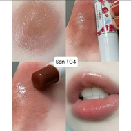 Son dưỡng có màu CANMAKE Stay On Balm Rouge Lipstick SPF11 PA+ T04 Chocolate Lily - Nhật Bản