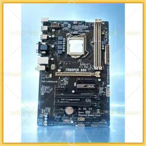 Used For ASUS TROOPER B85 LGA1150 ATX Motherboard B85 DDR3 Gigabit LAN Support 4th Gen Intel CPU