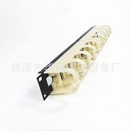 Phone source110Patch Panel Inch1U Factory rack-mounted 100Cable Management Rack19Network Cable Organ