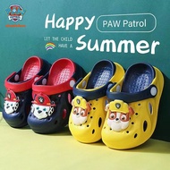 KY/🆗Paw Patrol Children's Slippers Summer Children's Sandals Cartoon Cute Soft Bottom Non-Slip Hole Shoes Men's and Wome