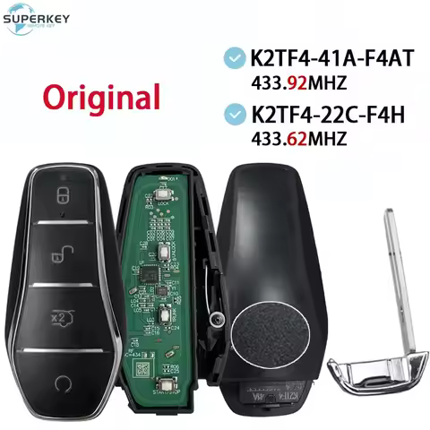 SUPERKEY K2TF4-41A-F4AT OEM For BYD Qin PLUS Yuan PLUS SONG DM-i Qin PLUS EV Dolphin ID46 Chip Smart