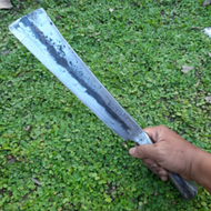 Golok Kayu Babat Hutan Berkebun - Bendo Bladok Gagang Besi Pemotong Besar