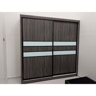 Clearance Stock 8x8  Almari Baju Kayu