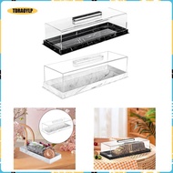 [tdraoylp] Bakery Pastry Display Stand, Acrylic Rectangle Cake Display Stand, Dessert Tray,