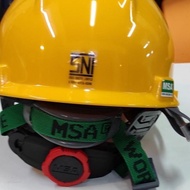 Msa Local Project helmet SNI / MSA safety helmet (Fastrack + Chin Strap)