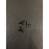 Lego Parts - 4697b - Black, Pneumatic T Piece Second Version (T Bar with Ball in Center)