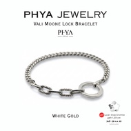 PHYA Vali Moone Lock Bracelet : Real Silver