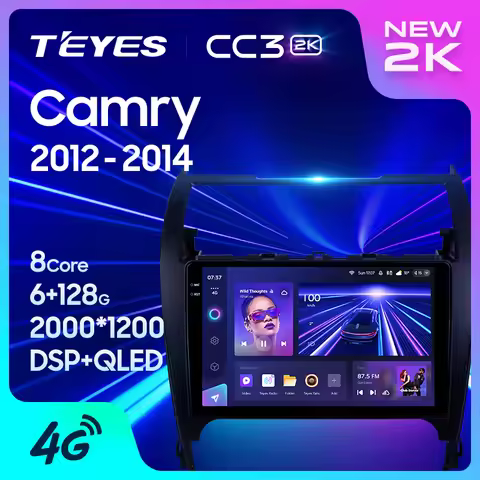 TEYES CC3 2K For Toyota Camry 7 XV 50 55 2012 - 2014 US EDITION Car Radio Multimedia Video Player Na
