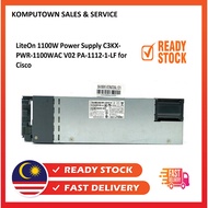 Cisco 3560X 3750X Server Power Supply PSU 1100W (C3KX-PWR-1100WAC V02 PA-1112-1-LF 341-0354-01)