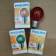Philips 15 watt E27 Incandescent Bulb Yellow Warmwhite Clear/