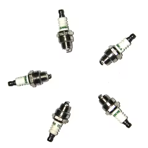 5Pack BM6A Spark Plugs L7T BPMR7A RCJ6Y RCJ7Y WSR5F For STIHL Trimmer Blower Chainsaw TS400 TS420 TS