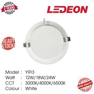 LEDEON LED Downlight Y913  24W  Lampu Down Light Led Lampu