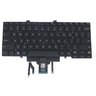 US Laptop keyboard for Dell latitude 5400 5401 7400 English black with Trackpoint backlit 03J9FC PK1