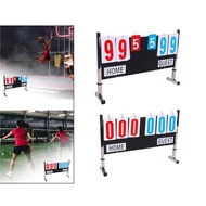 [mojotorw7] Multi-Sport Scoreboard Table Score Flipper Score Counter Flip Scoreboard for