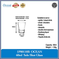 [TeoHin] Ocean Thailand Solo Shot Glass 60ml Party Appetizer Espresso Desserts Liquor Shooter Drink , Glass子弹杯 烈酒