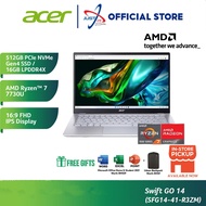 ACER Swift Go 14 Laptop (16GD4/512SSD/14") SFG14-41-R61T/SFG14-41-R3ZM