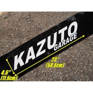 [Official Kazuto Garage] Sticker Kereta Eksklusif