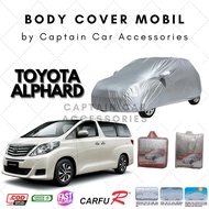 Large MPV Car Body Cover Toyota Alphard Exterior Car Accessories Silver Coating