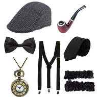 1920s Gatesby Party Dress Up Accessories Hat Suit Gangster Bandit Dress Up Top Hat 20s 1920s 1.31